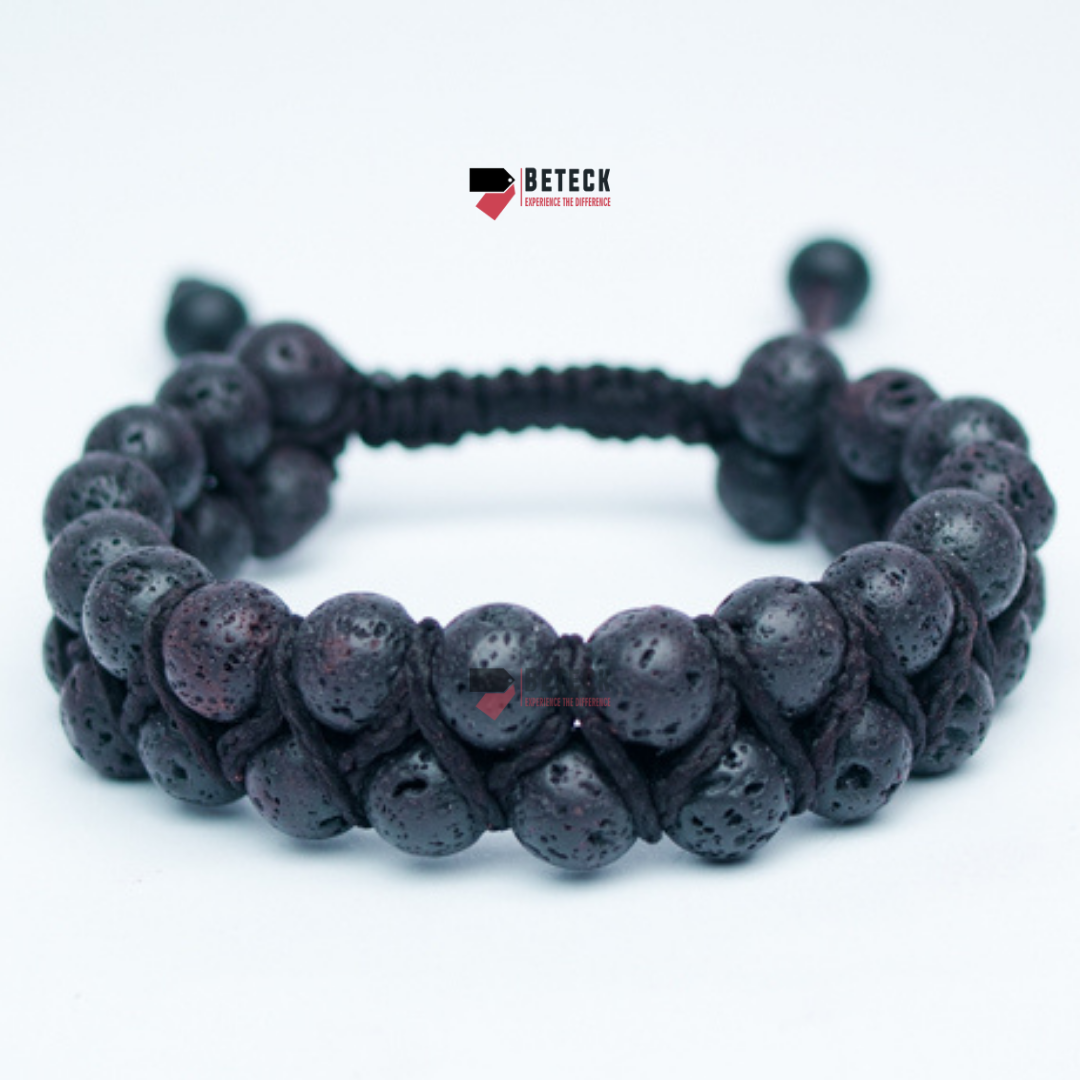 Lava beads bracelet